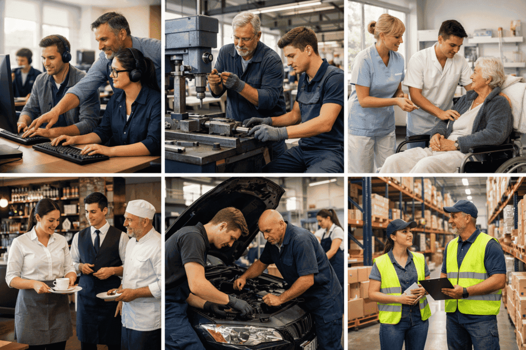 Popular Dual Ausbildung in germany Fields