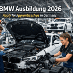 BMW Ausbildung 2026 apprentices working in BMW factory Germany