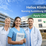 Helios Kliniken hospital with nurse and doctors representing nursing ausbildung in Germany 2026