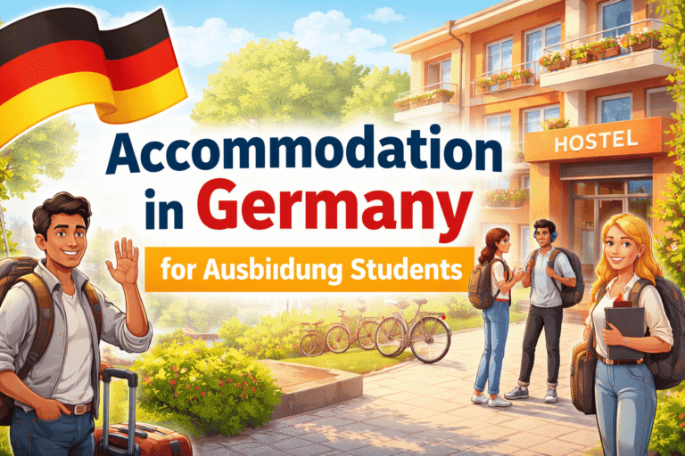 accommodation in germany for ausbildung students