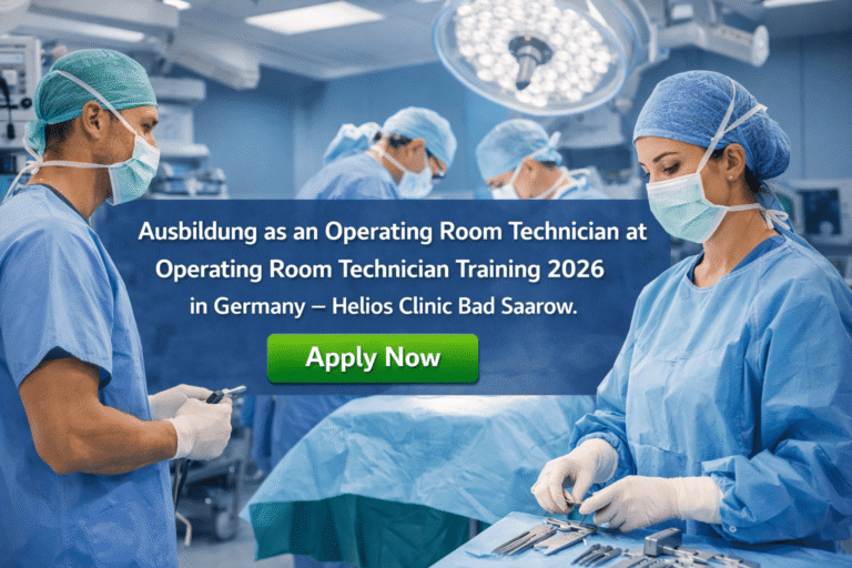 ausbildung operating room technician