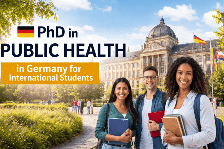 phd in public health in germany for international students