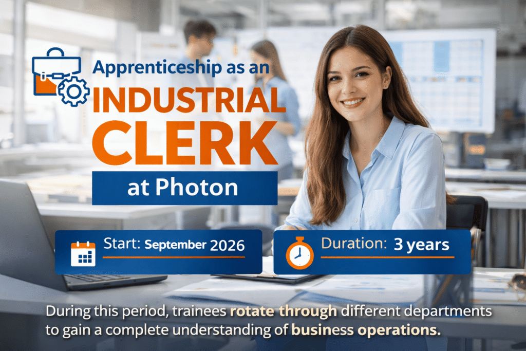 apprenticeship as an industrial clerk 