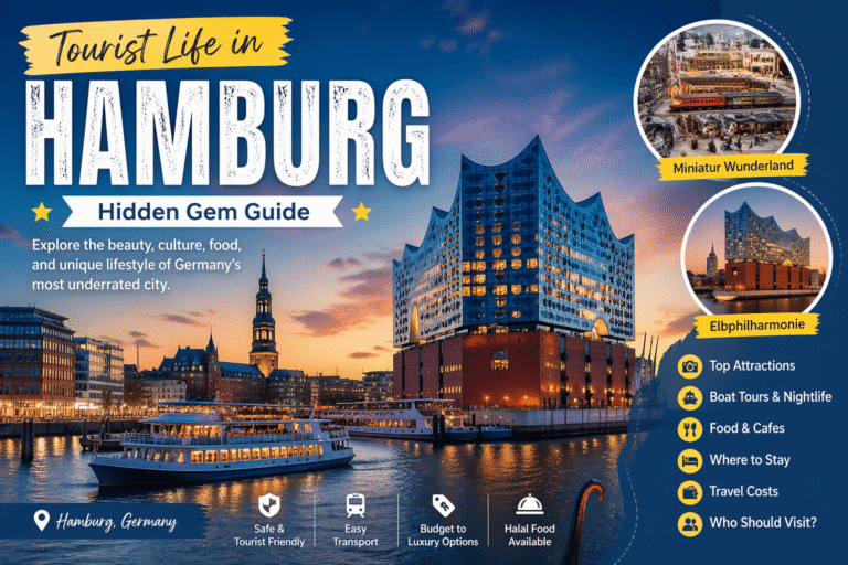 Tourist Life in Hamburg